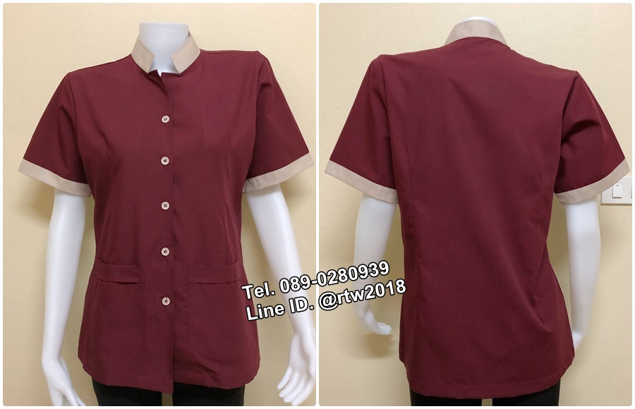 เสื้อแม่บ้านราคาถูก