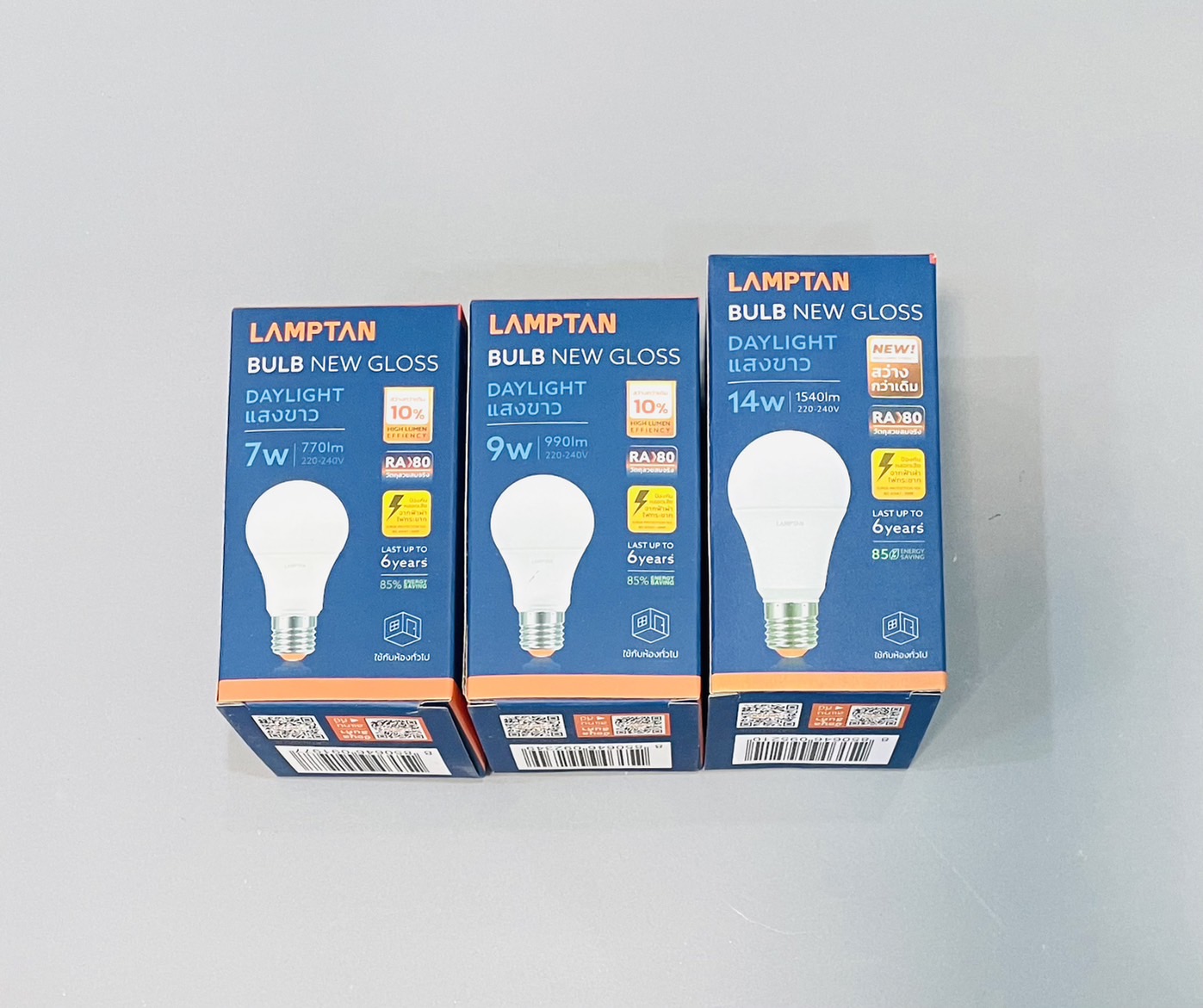 หลอด LED แสงขาว แลมป์ตั้น