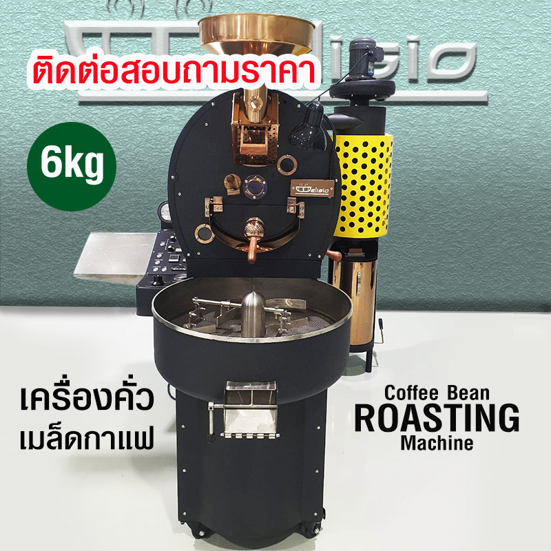 DELISIO Commercial coffee roaster machine 6 kg