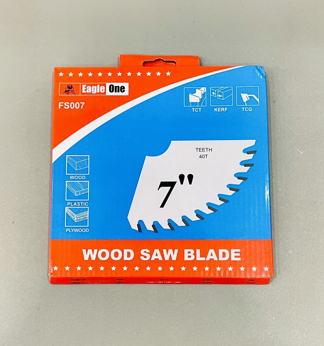 ใบเลื่อยวงเดือน 7 " EAGLE ONE