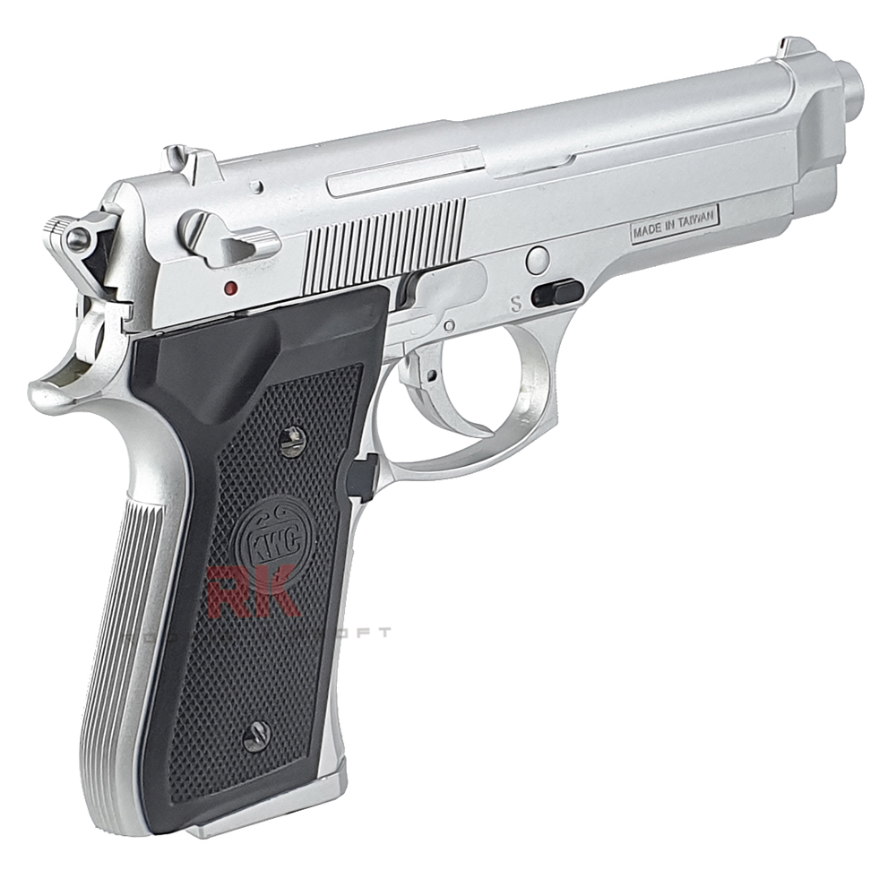 KWC Beretta M92 (Fixed Hop Up Version) Spring Action (Silver)