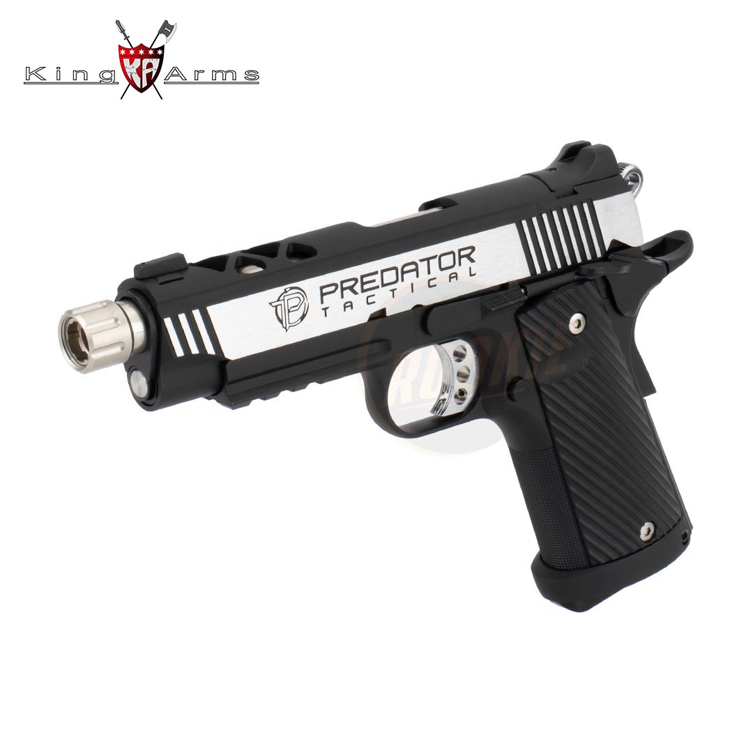 King Arms Predator Tactical Iron Shrike 1911 GBB (Two Tone)