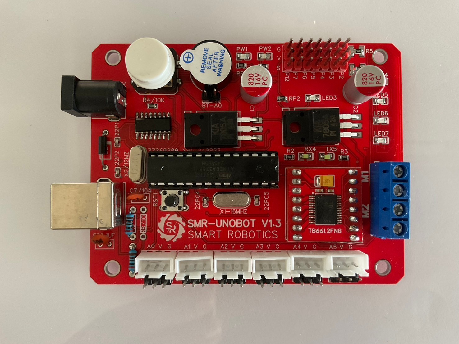 SMR บอร์ดหุ่นยนต์ arduino UNO พร้อมใช้งาน