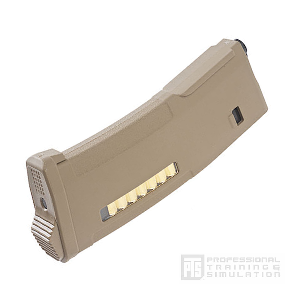 PTS EPM 30/120rds Mid-Cap for Tokyo Marui Recoil Shock M4/SCAR-L (FDE)