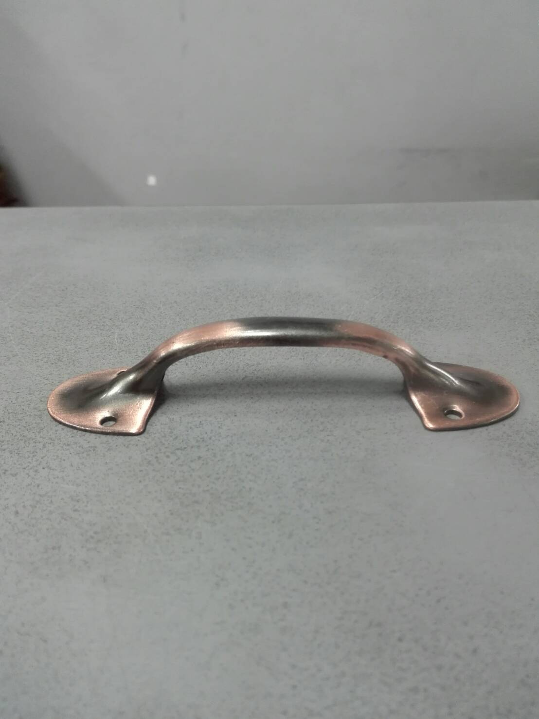 มือจับหัวบัวเหล็ก สีรมดำ