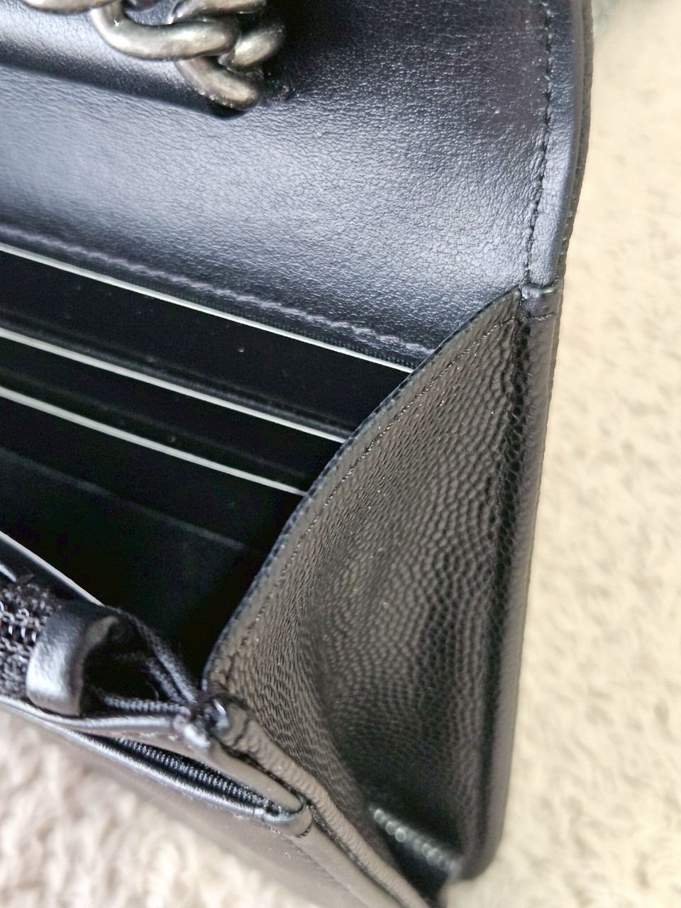 Chanel WOC Boy Cavair