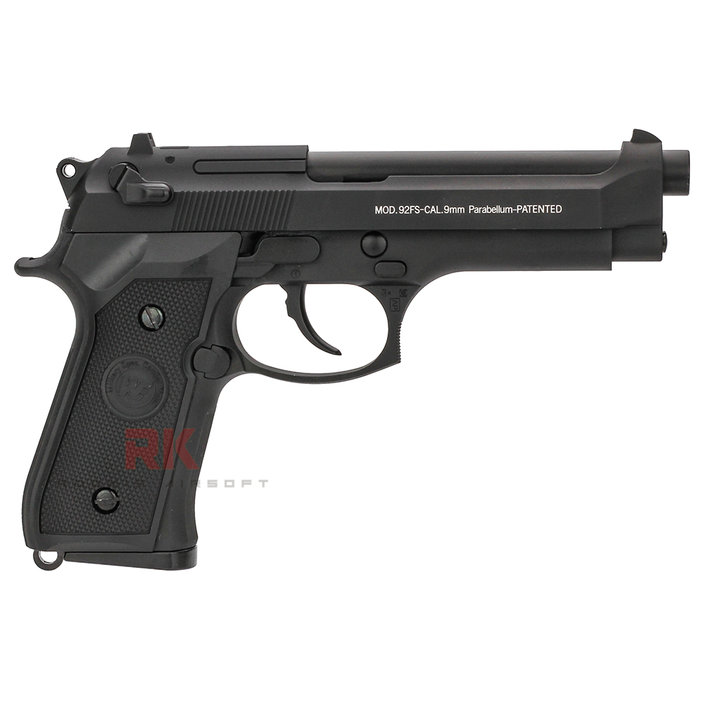 WE Beretta M92 Semi Version GBB (Black)
