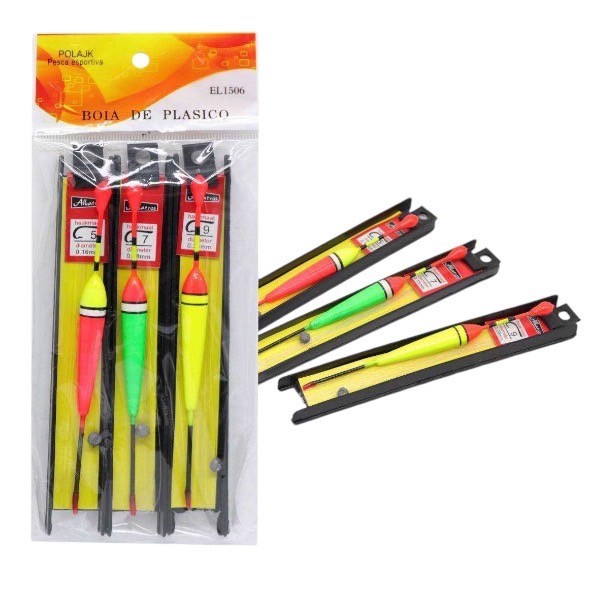 ทุ่งลอยเหยื่อตกปลา 1*3 PCS