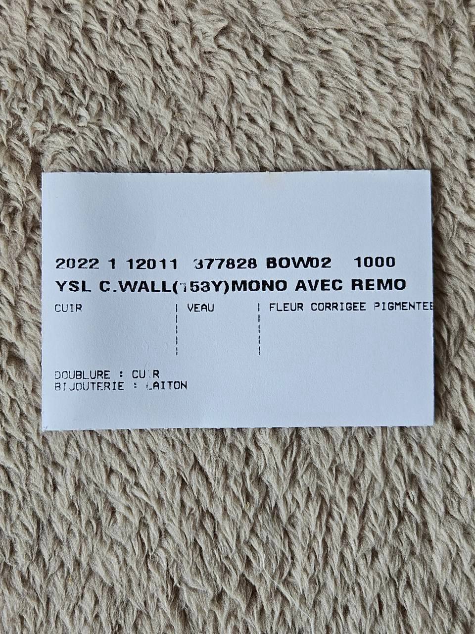 YSL Woc9 อะไหล่เงิน