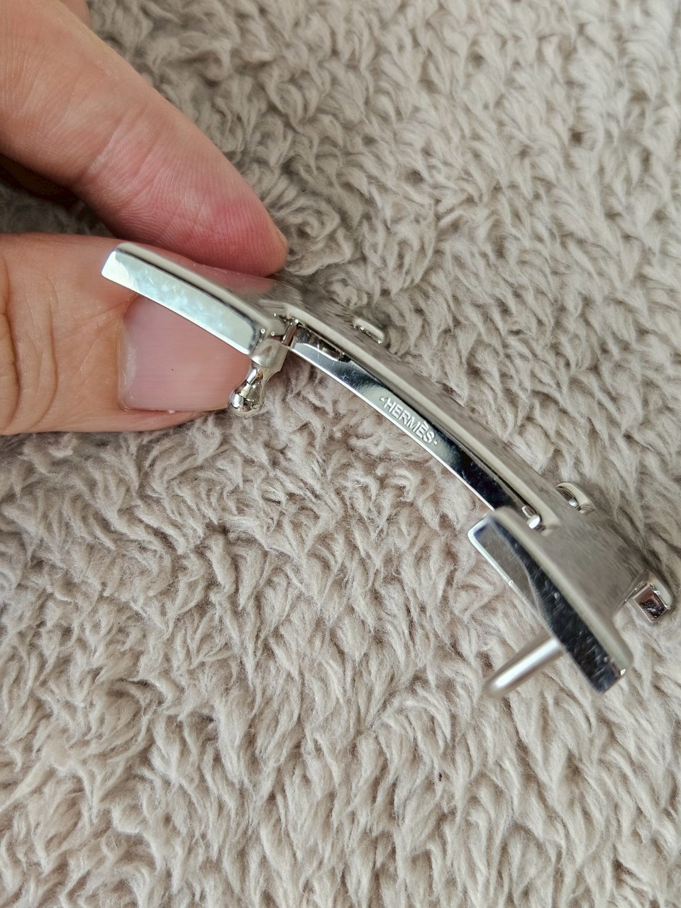 Hermes Belt หัวเงิน