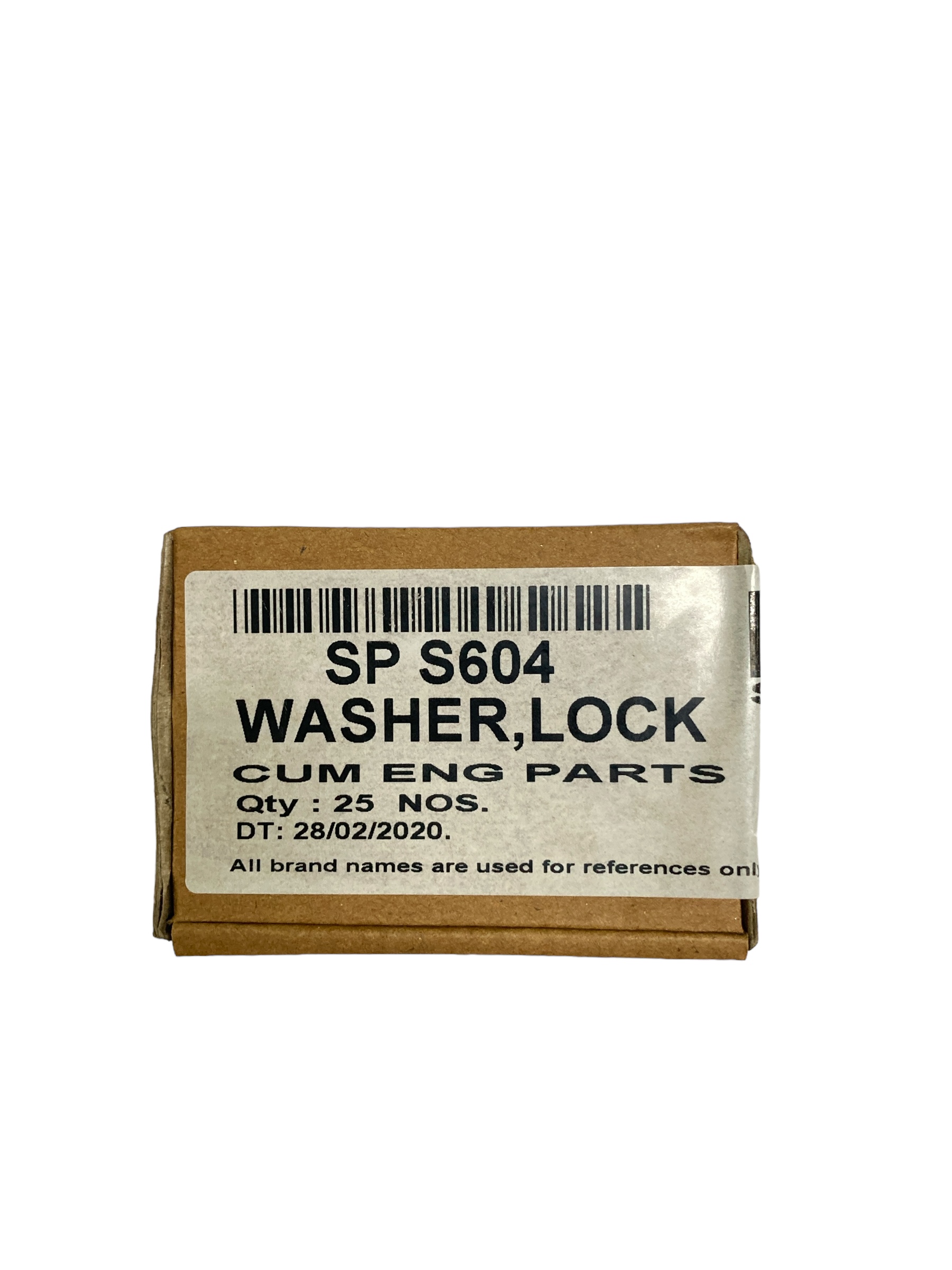 S-604 แหวนล็อค3/8 ยี่ห้อ SP