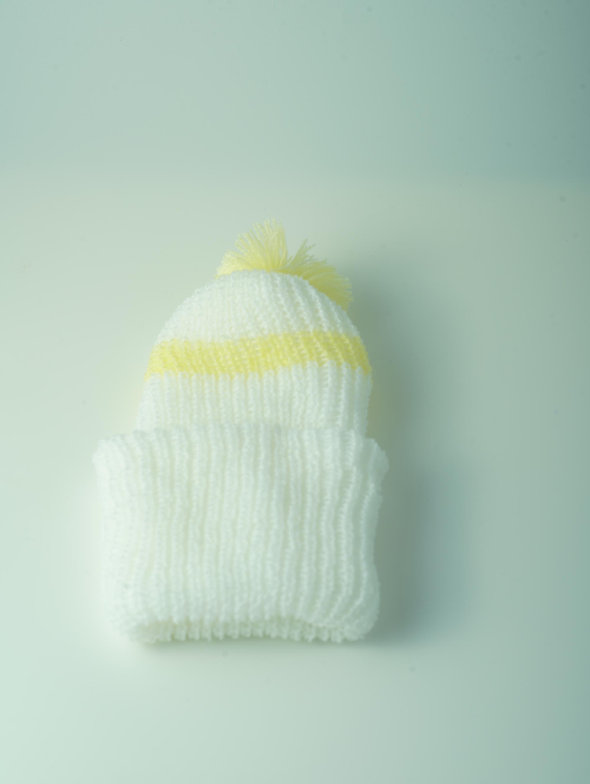 ขายส่ง หมวกไหมพรมเด็กแรกเกิด รุ่นหมวกเปล่า-ริ้วเดี่ยว (ราคาต่อโหล) nongnini1988