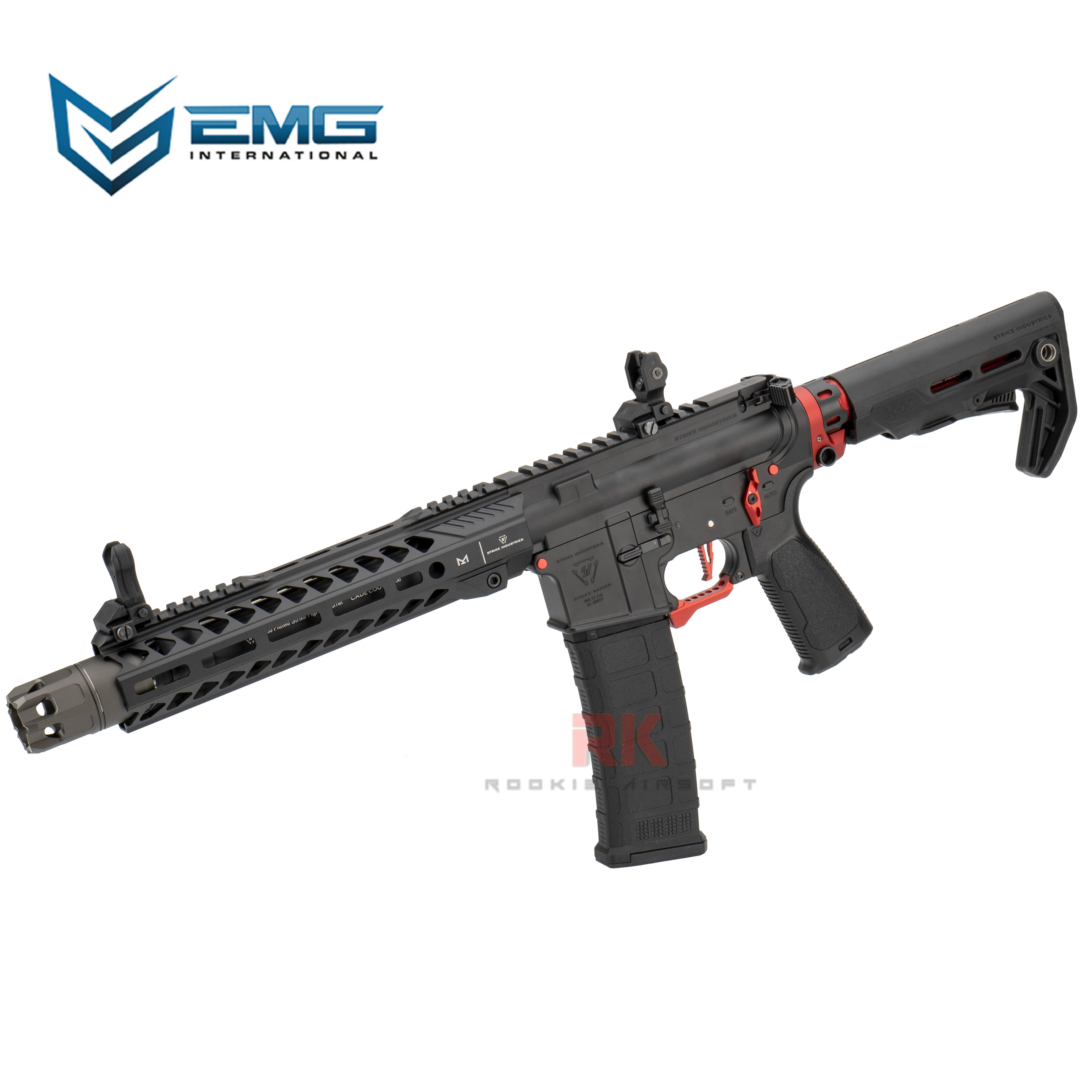 EMG / G&P Strike Industries 10 Inch GBBR (MWS System) - Red