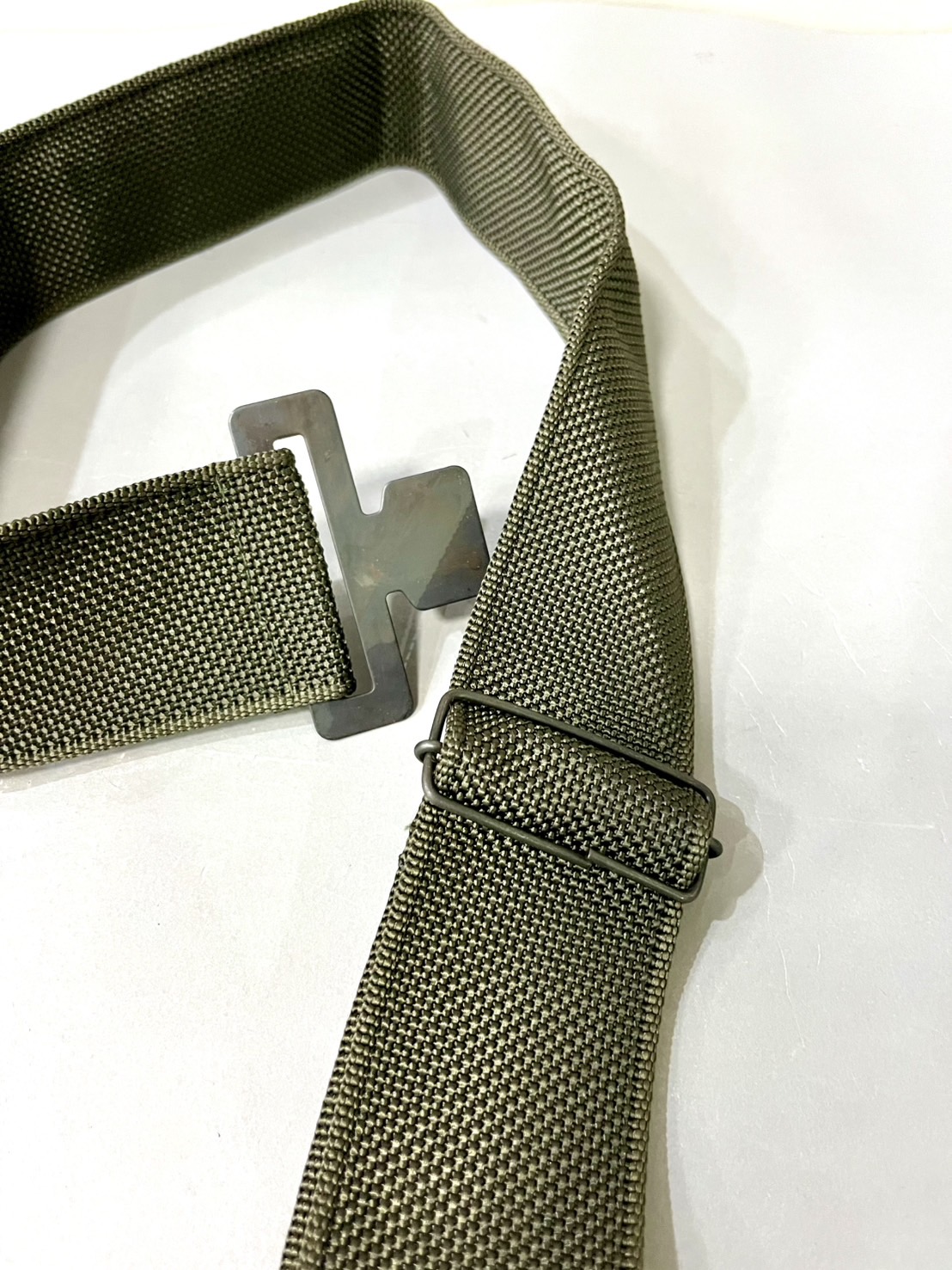 เข็มขัดช่างไม้ สีเขียว รุ่นประหยัด นกอินทรี