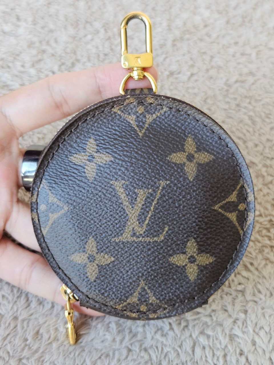 LV J02487 สายสะพายไหล่ Bandoulière สีดำ
