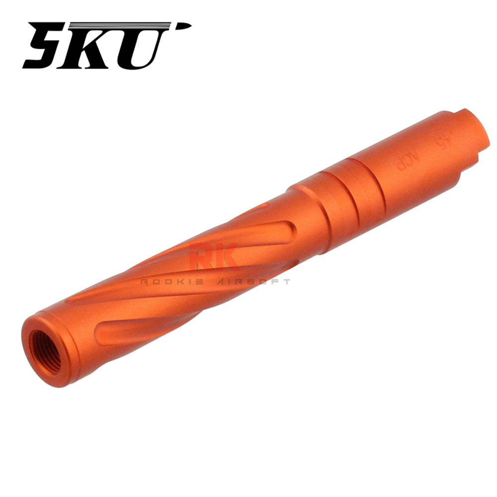 5KU Aluminum Tornado Fixed Outer Barrel for Marui Hi-CAPA 5.1 (GB-521)