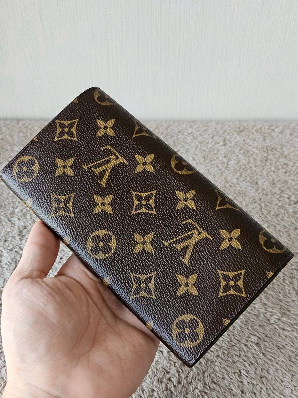 LV Emilie Mono Fuchsia Wallet