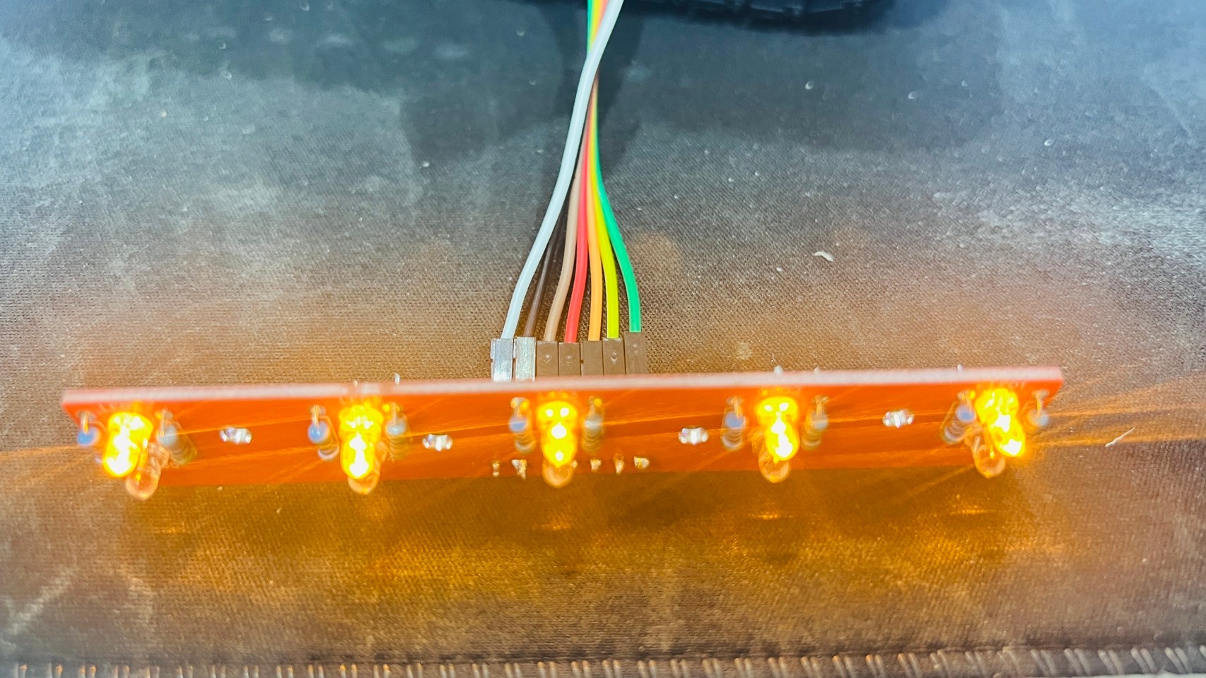 เซ็นเซอร์ อ่านเส้นดำ แบบ 5ch แบบ อนาล็อก แบบมีแสง