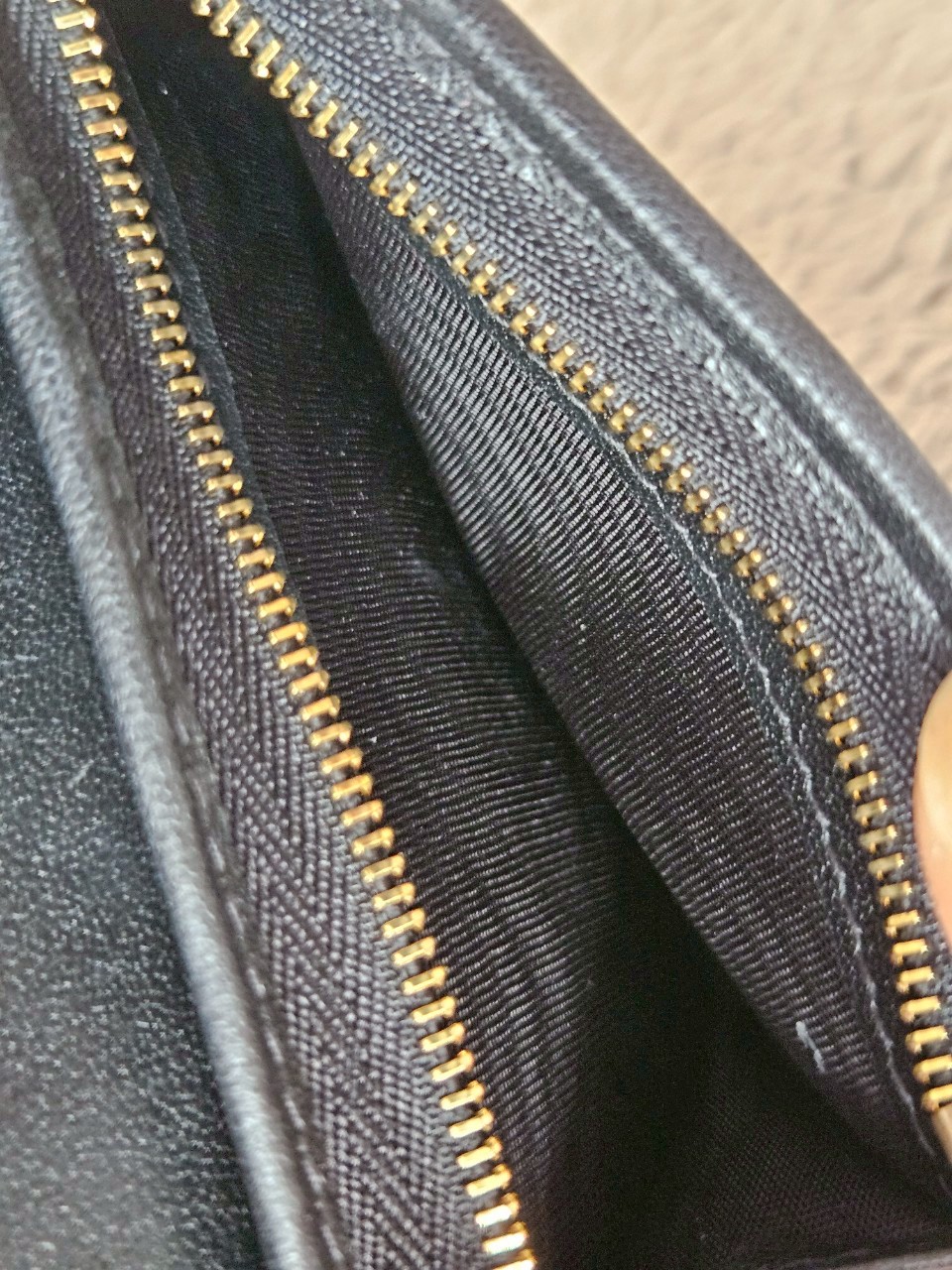 Dior Lady Dior Medium Wallet Lambskin Black