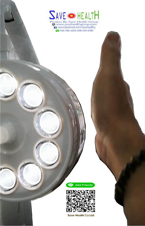 โคมไฟผ่าตัดLED โคมไฟผ่าตัดเล็ก โคมไฟส่องตรวจ โคมไฟทำหัตถการ โคมไฟส่องผิว