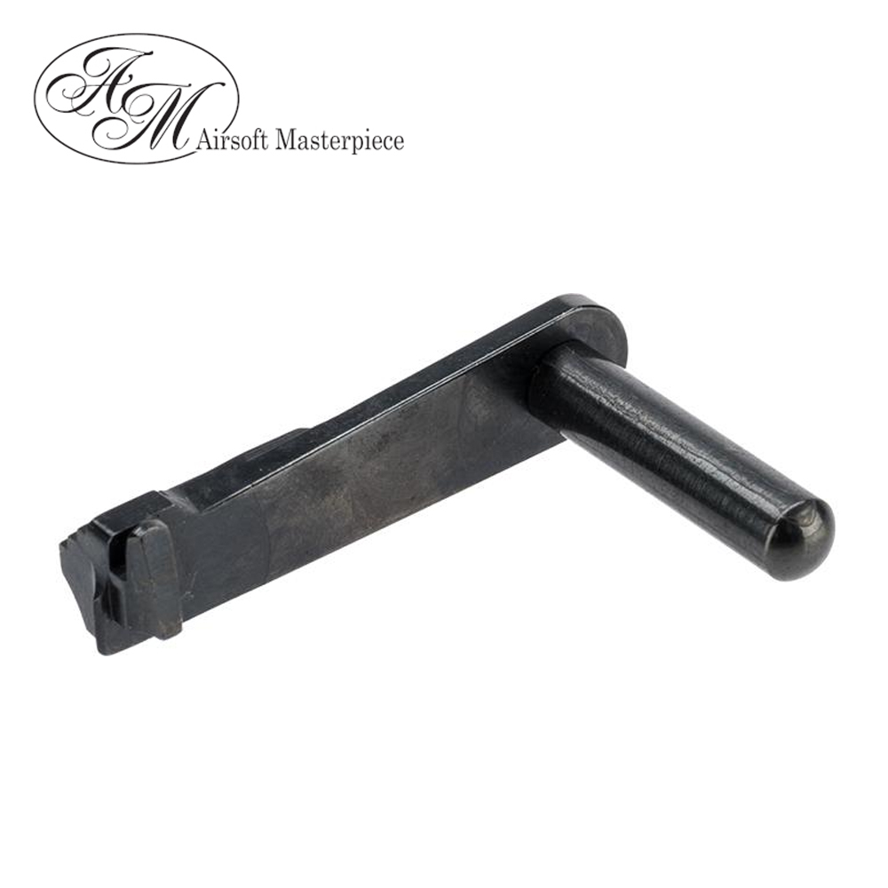 Airsoft Masterpiece CNC Steel Slide Stop - Type 2 (Black)