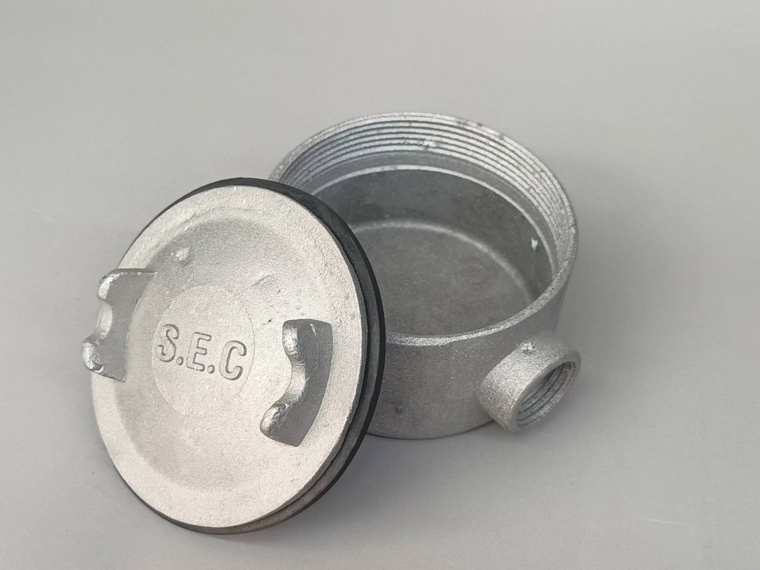 บ็อกกลมกันน้ำ 1ทาง พร้อมซีนยาง