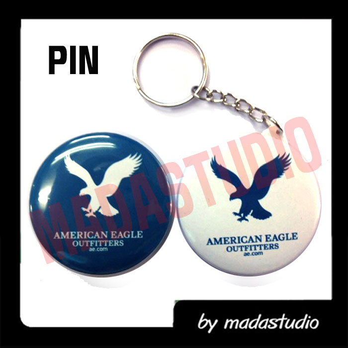 เข็มกลัดกลม เหลี่ยม 4.4 ซม. 5.8 ซม