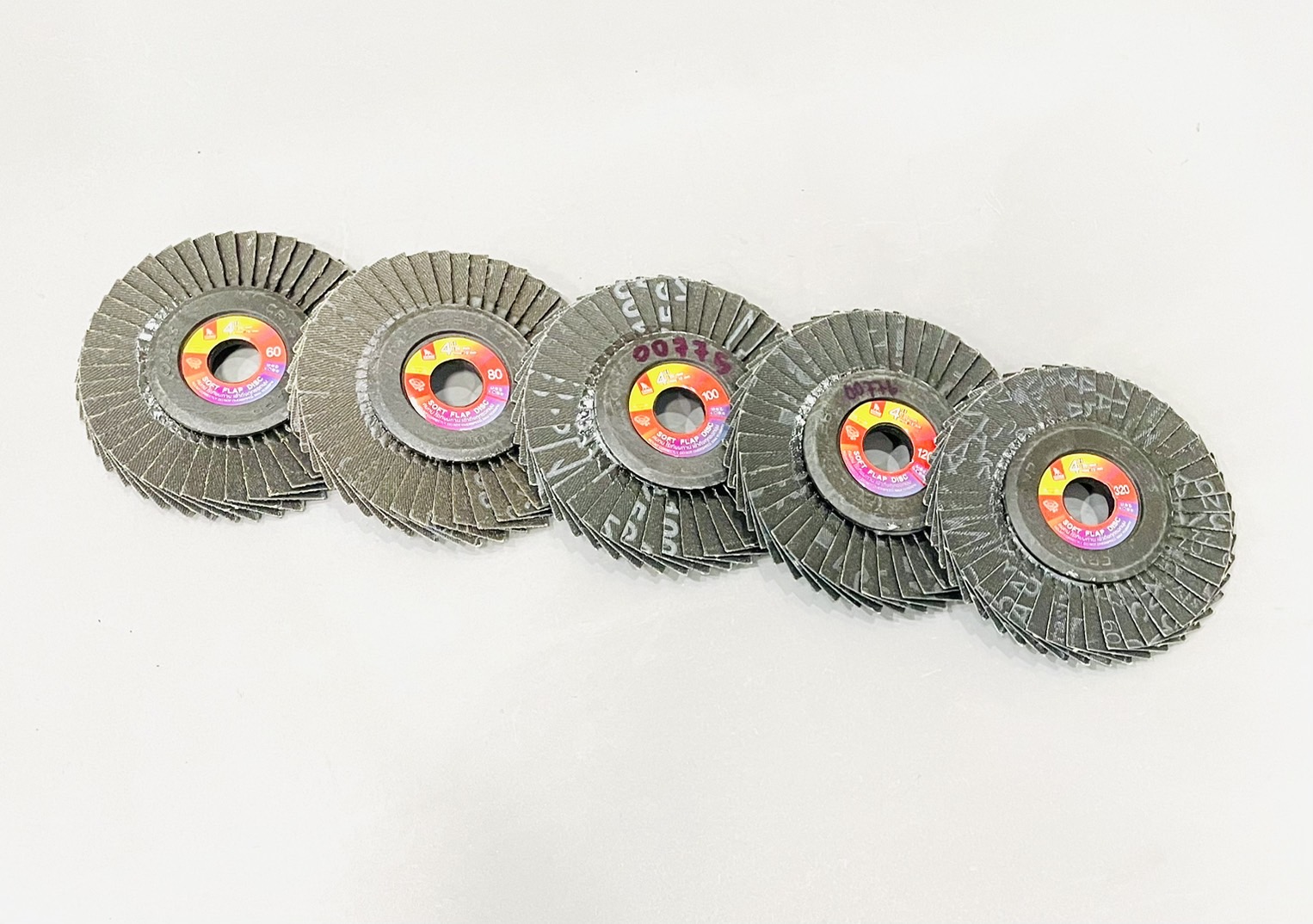 ผ้าทรายจานเรียงซ้อน หลังอ่อน