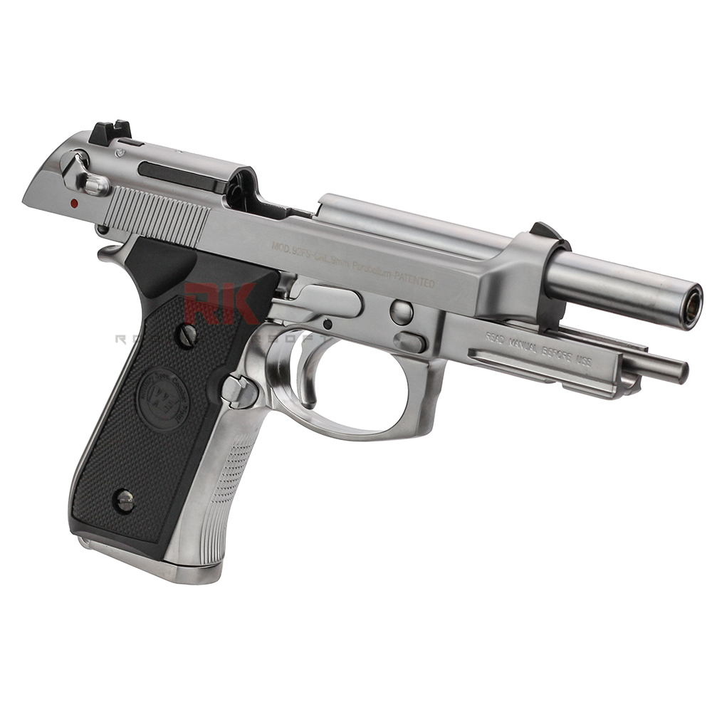 WE Beretta M9A1 Full-Auto GBB (Silver)