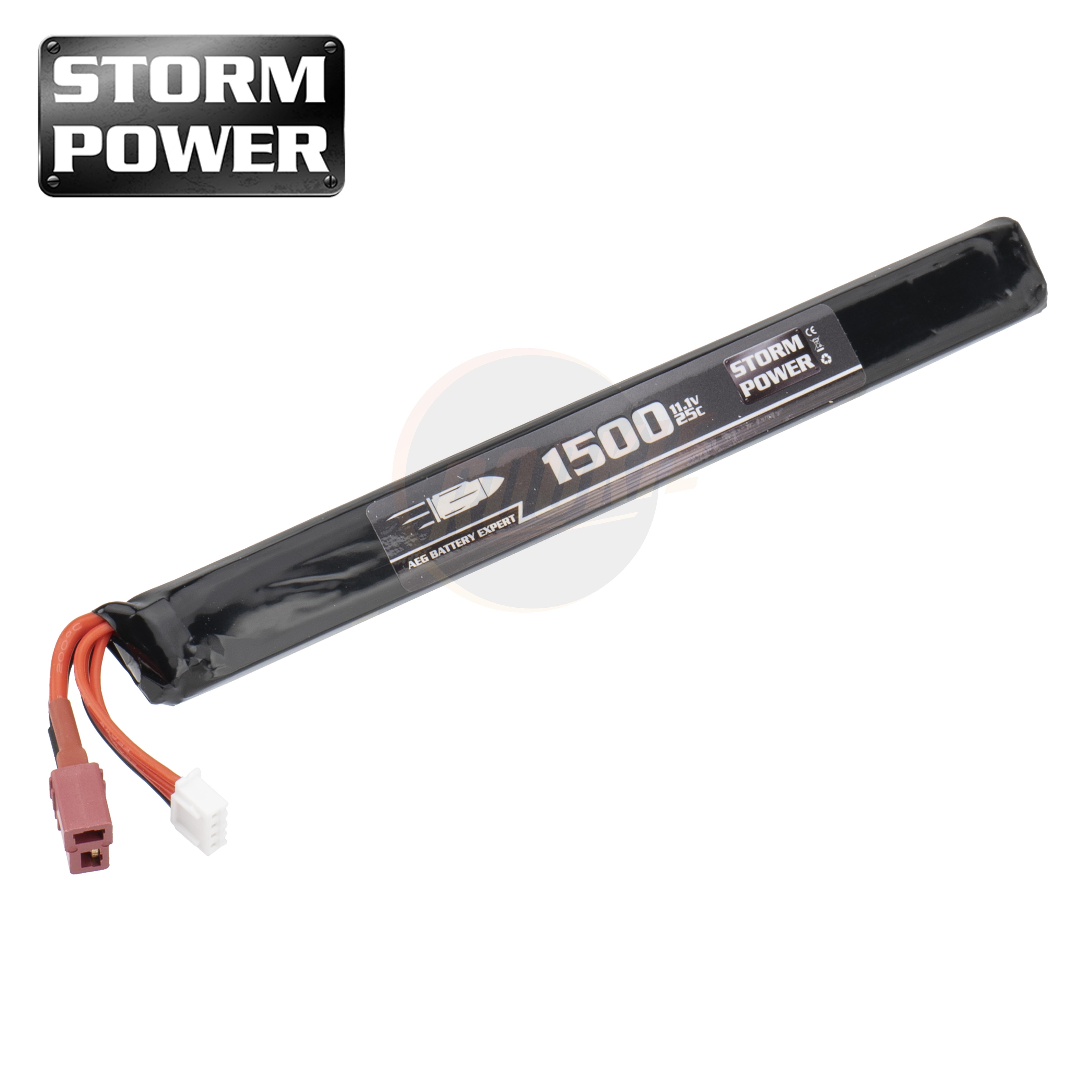 Storm Power 11.1V 1500mAh 25C GEN2 (Deans) - AK