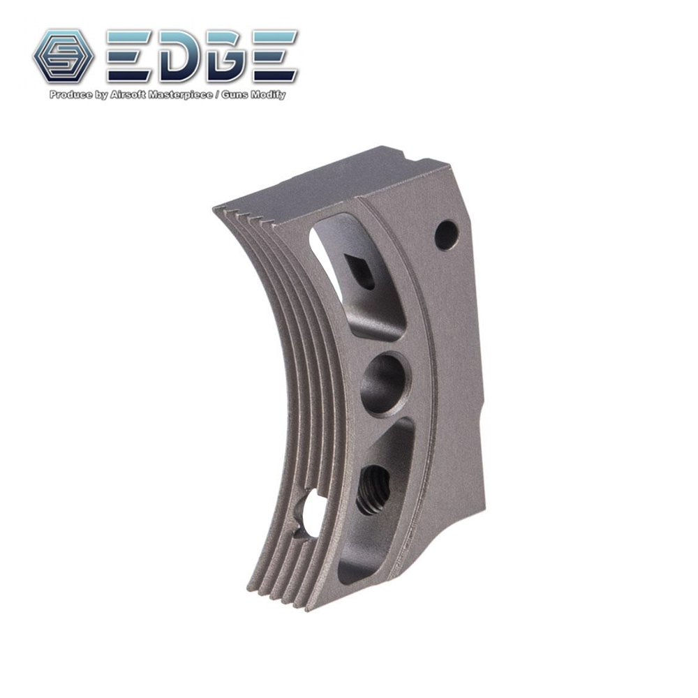 EDGE Custom "S2" Aluminum Trigger for Hi-CAPA / 1911 (Grey)