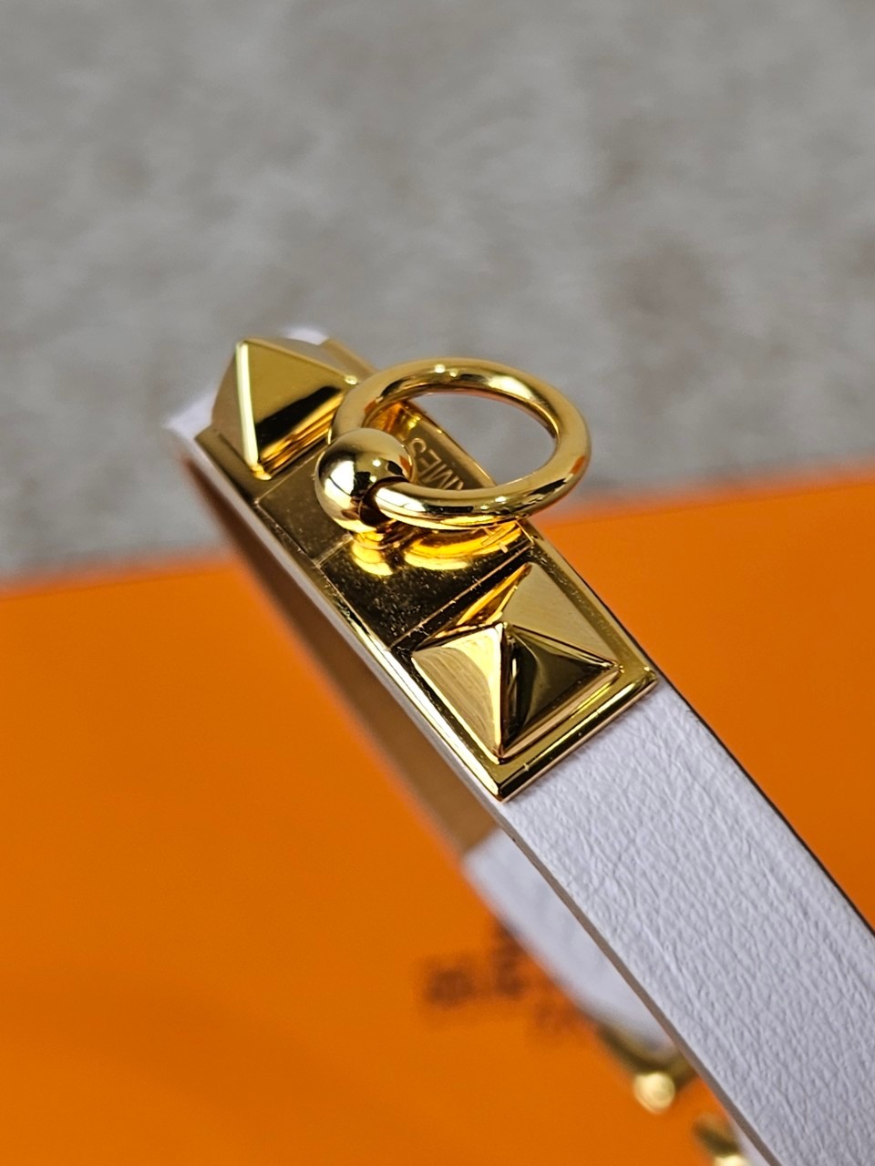 Hermes Rivale Mini Bracelet สี Mauve pale(ม่วง)