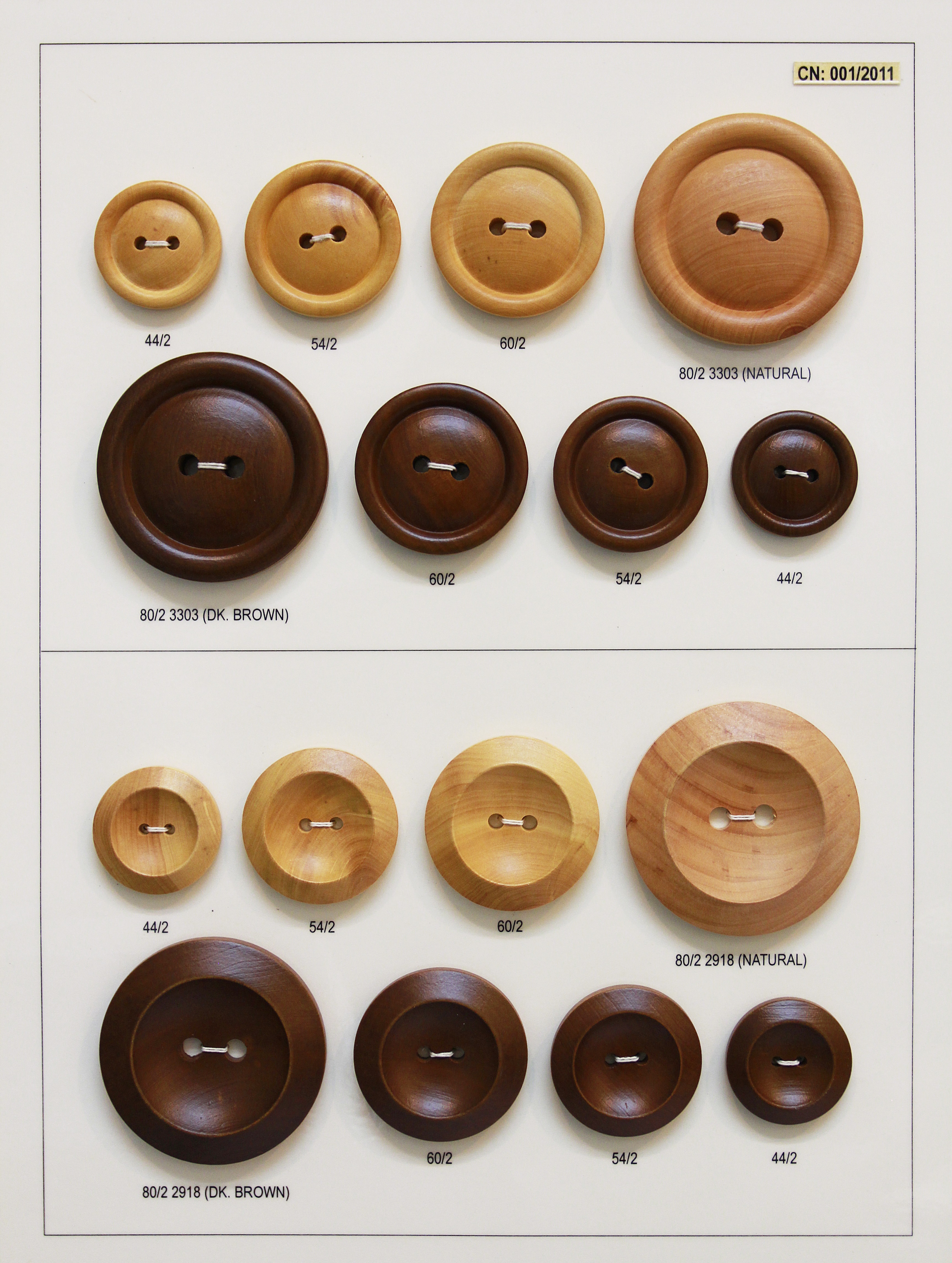 NATURAL BUTTONS