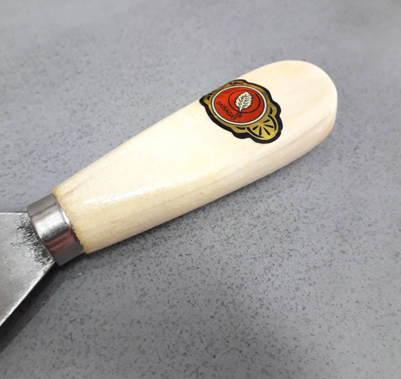 เกียงโป้วสีรุ่นประหยัด (คละสี) ด้ามไม้/ด้ามพลาสติก