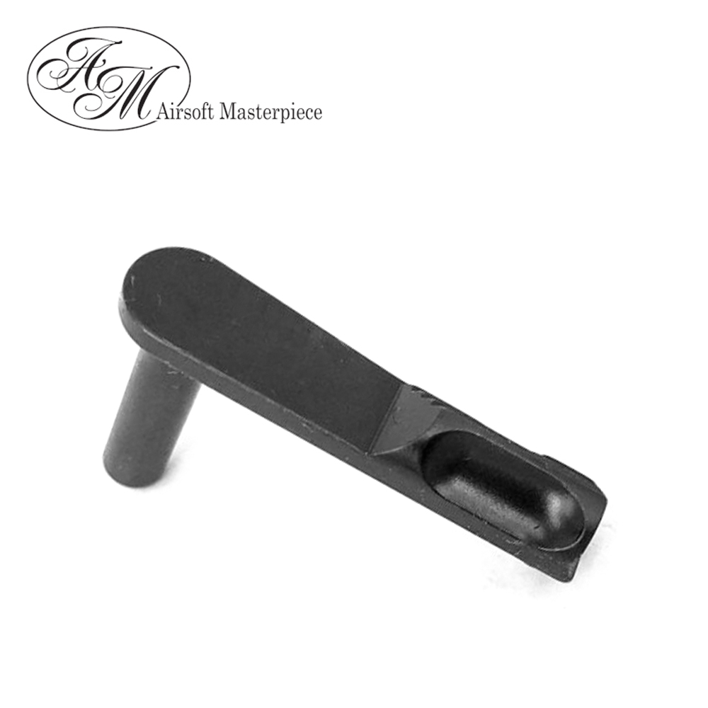 Airsoft Masterpiece CNC Steel Slide Stop Type 3 - STI (Matt Black)