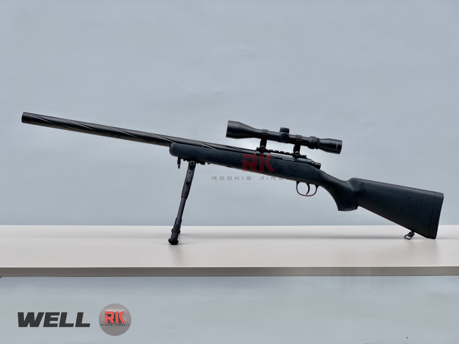 WELL MB03 Upgraded Version Sniper Rifle (Black)