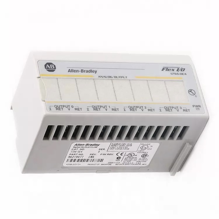 Allen-Bradley 1794-OE4 FLEX I/O Analog Output Module, 12 Bit 4 Outputs, Series B