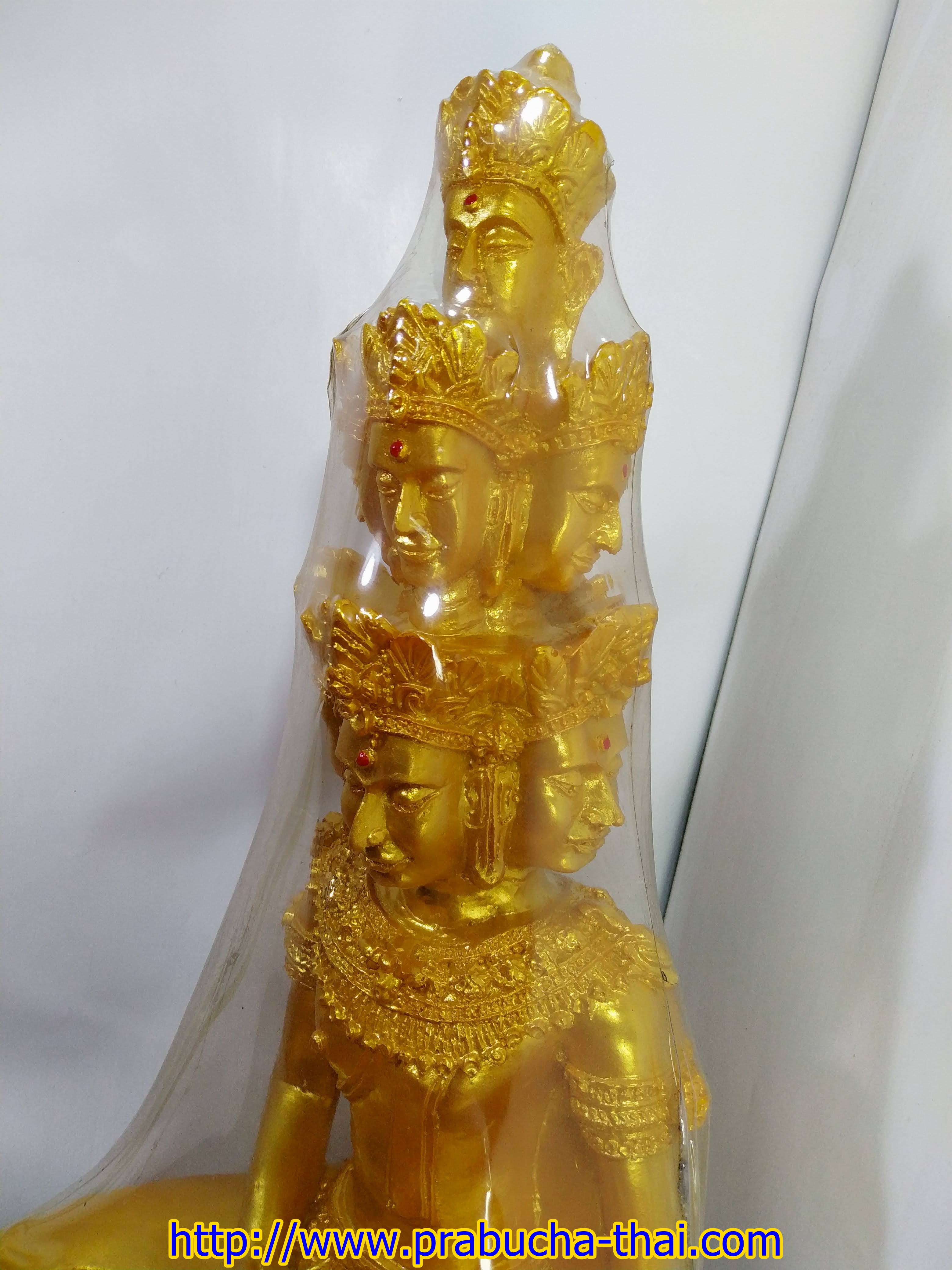 พระเศรษฐีนวโกฎิ ทรงสูง เก้าพระพักษ์ หน้าตัก9 นิ้ว เนื้อเรซิ่น