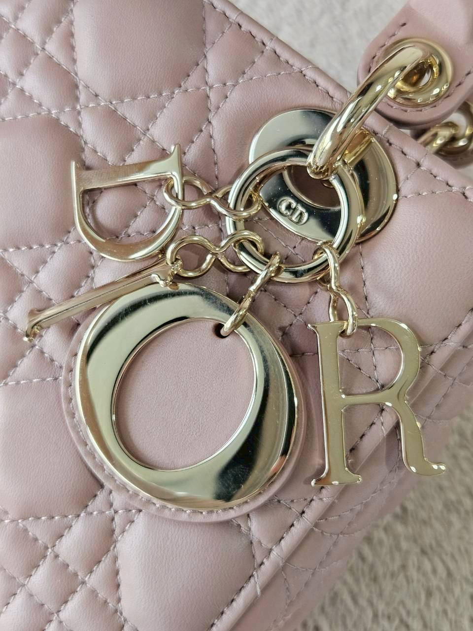 Lady Dior Small Beige