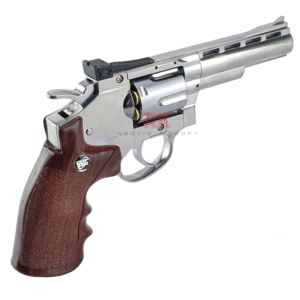 WinGun 701S 4 inch Co2 Revolver (Silver)