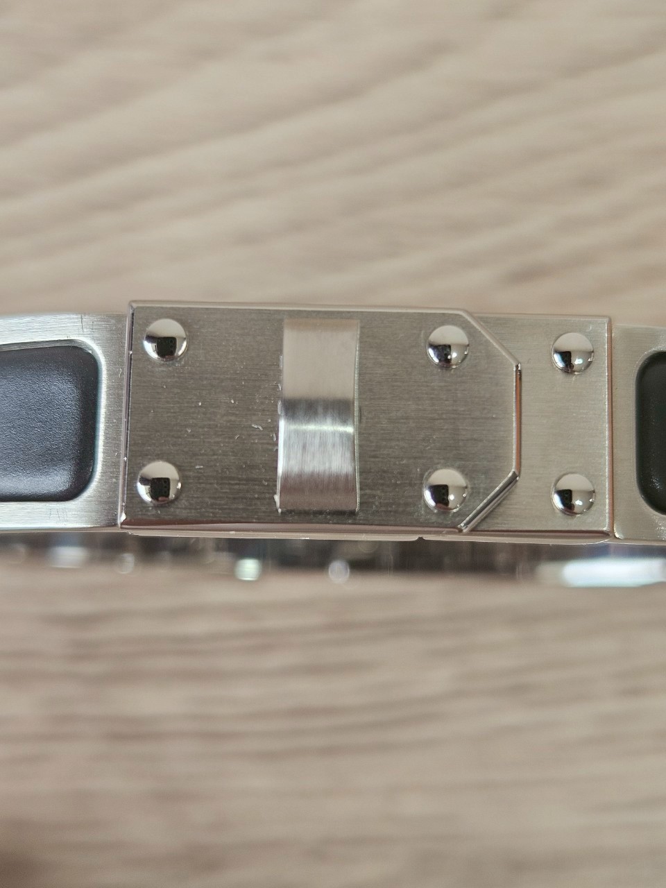 Hermes Clic Kelly bracelet PM ดำ/เงิน