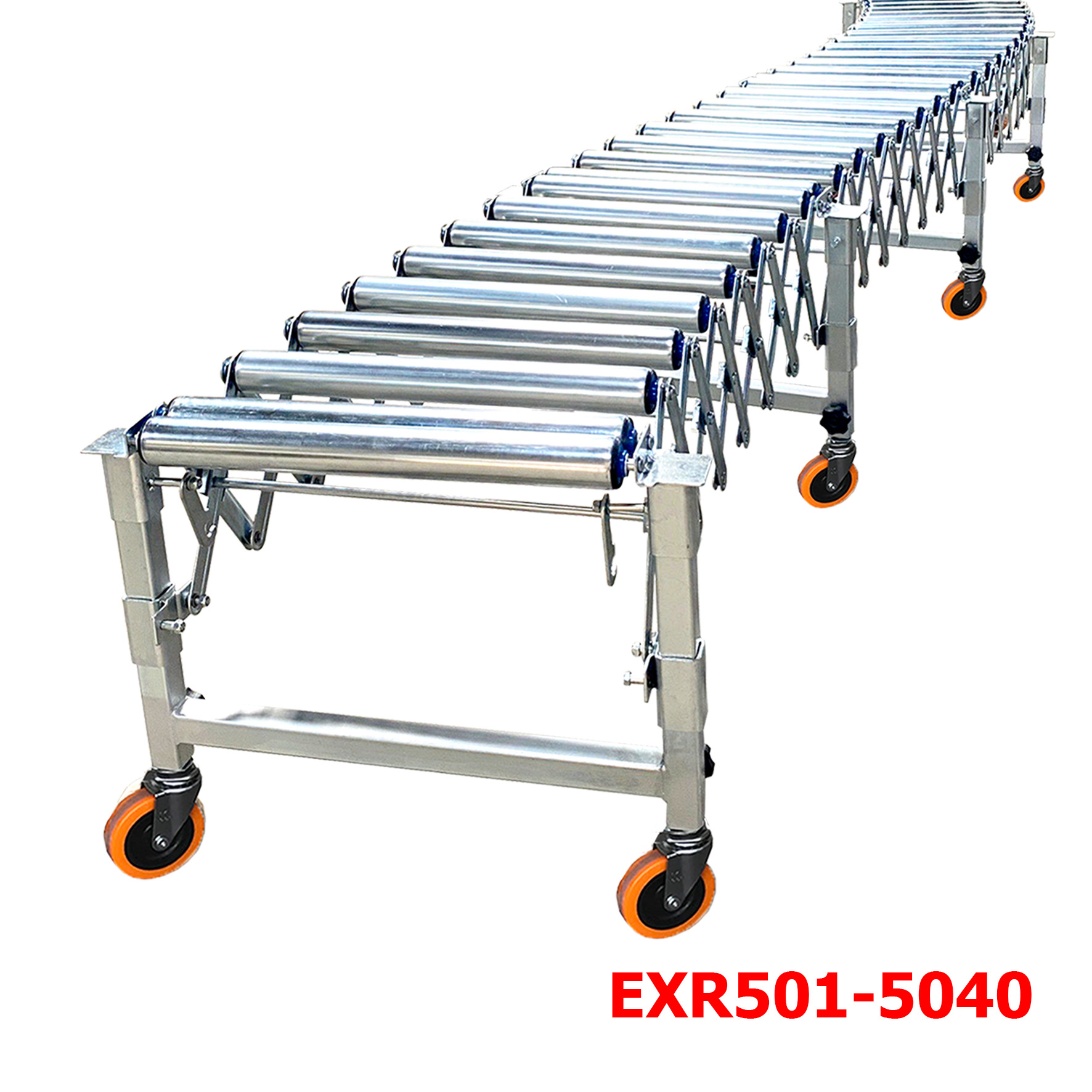 Extendaflex รางลูกกลิ้ง ยืดหดได้ EXR501-5040 spec W50 x L400( max ) x H( 56-85 )