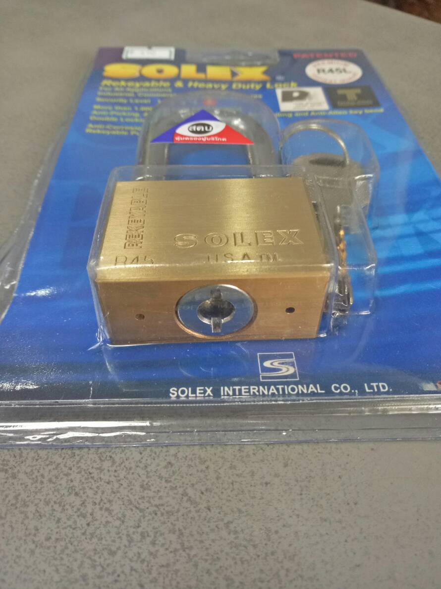กุญแจระบบลูกปืน SOLEX คอยาว