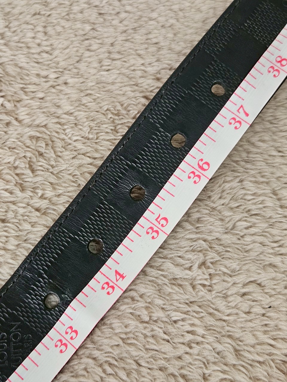 LV Damier Infini Ceinture Revisible Belt