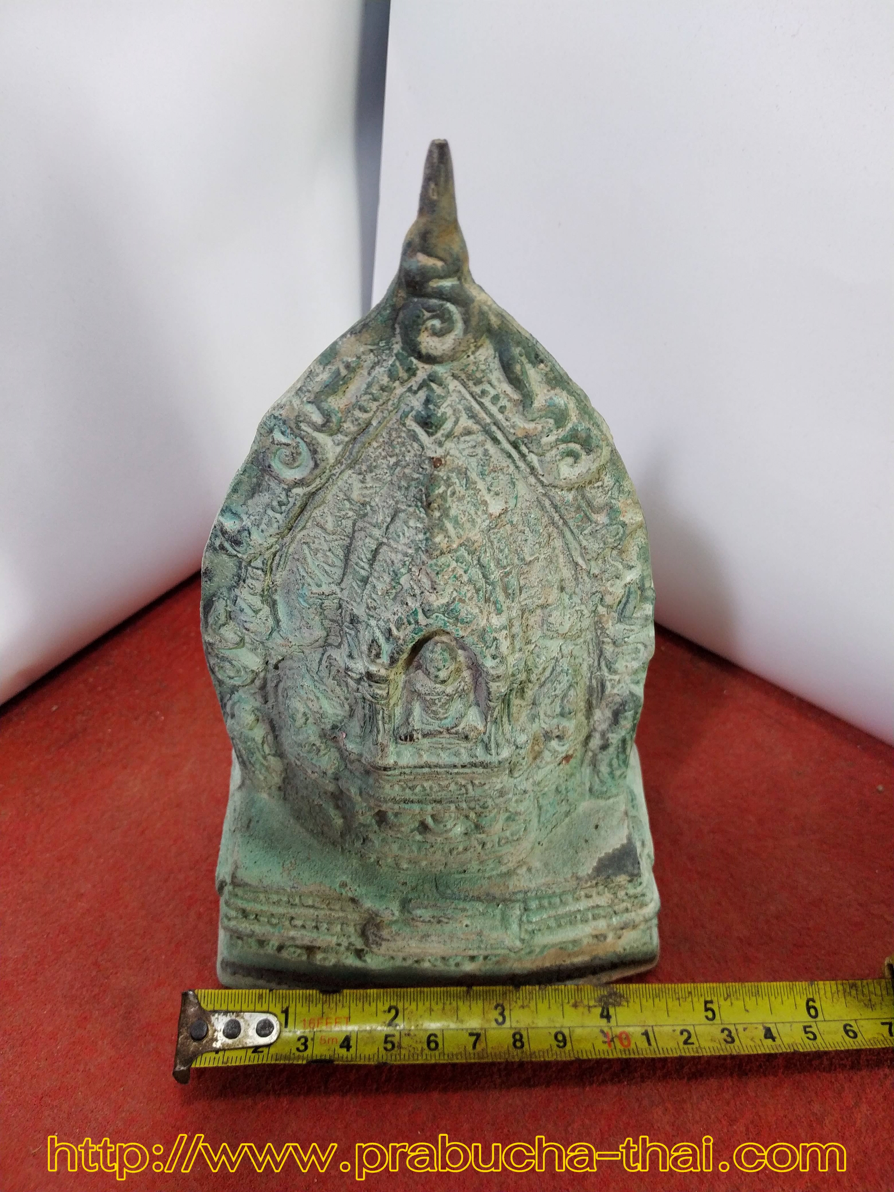 พระซุ้มกระรอก กระแต ลพบุรี เนื้อโลหะสำริด