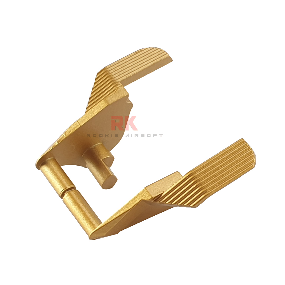 KF Airsoft Steel Thumb Safety & Plunger Set For TM Hi-Capa - Gold