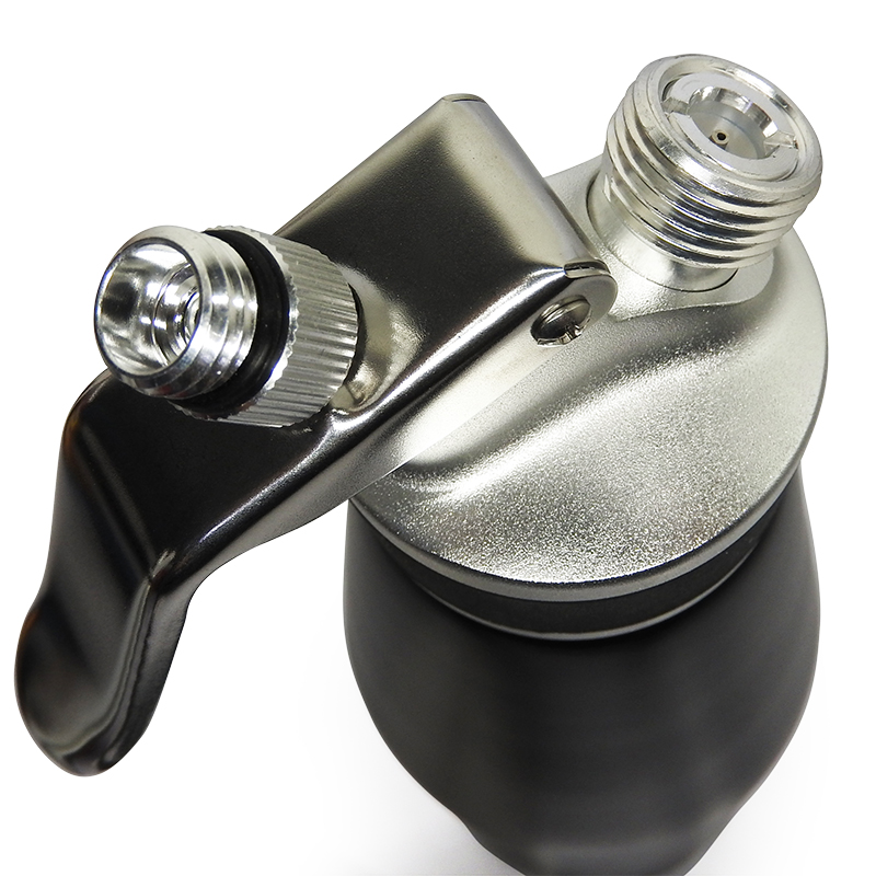 ขวดทำวิปครีม 1 ลิตร IMIX & DELISIO (หัวอลูมิเนียม)