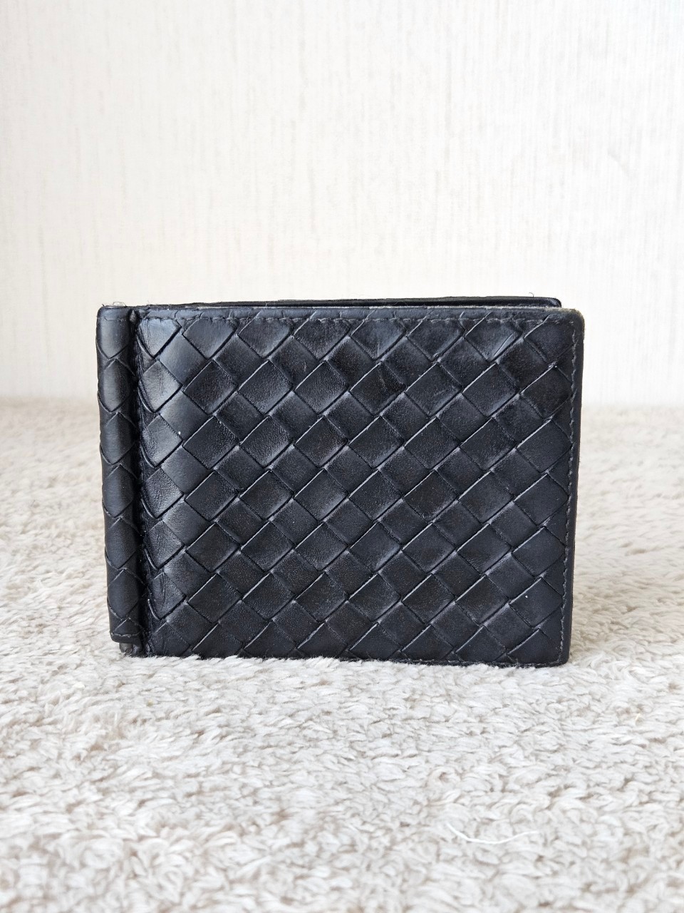 Bottega Money Clip สีดำ