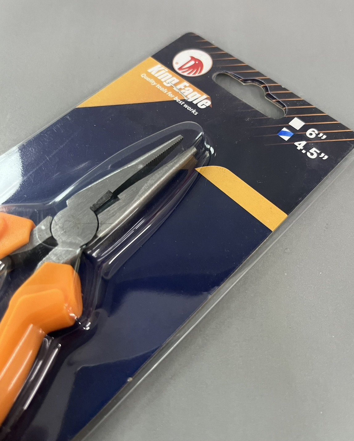 คีมปากแหลม 4.5" King Eagle