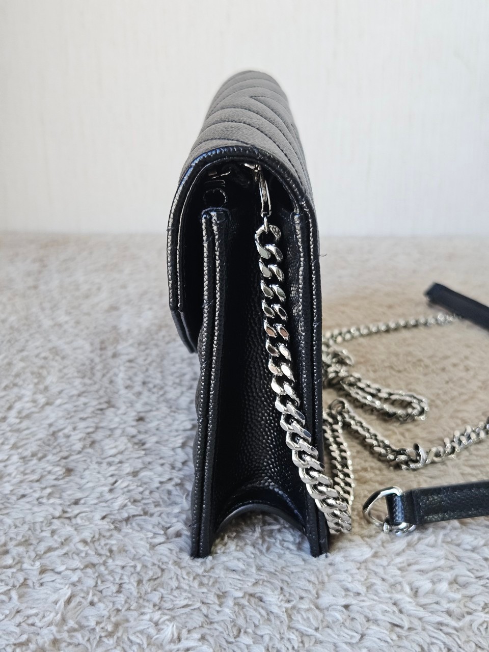 YSL WOC 7.5 สีดำอะไหล่เงิน